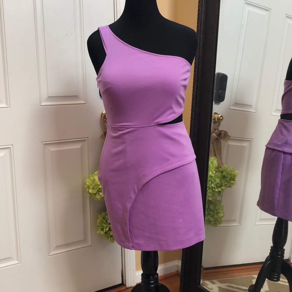 BCBGeneration One Shoulder Dress - Sz 12