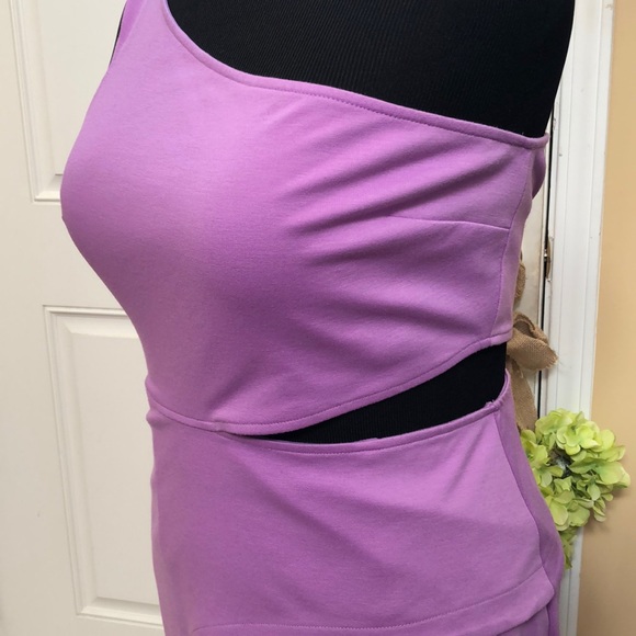 BCBGeneration One Shoulder Dress - Sz 12 - Picture 2 of 6