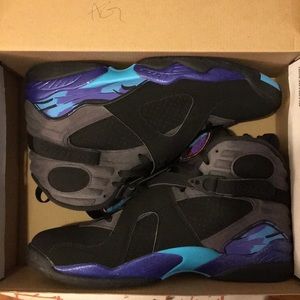 Retro Air Jordan 8s Aqua