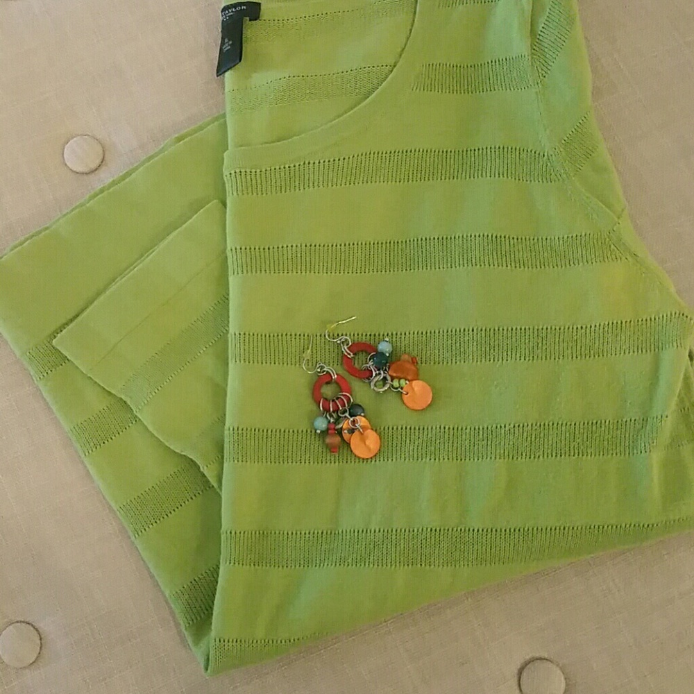 Green Light Weight Sweater Sz XL