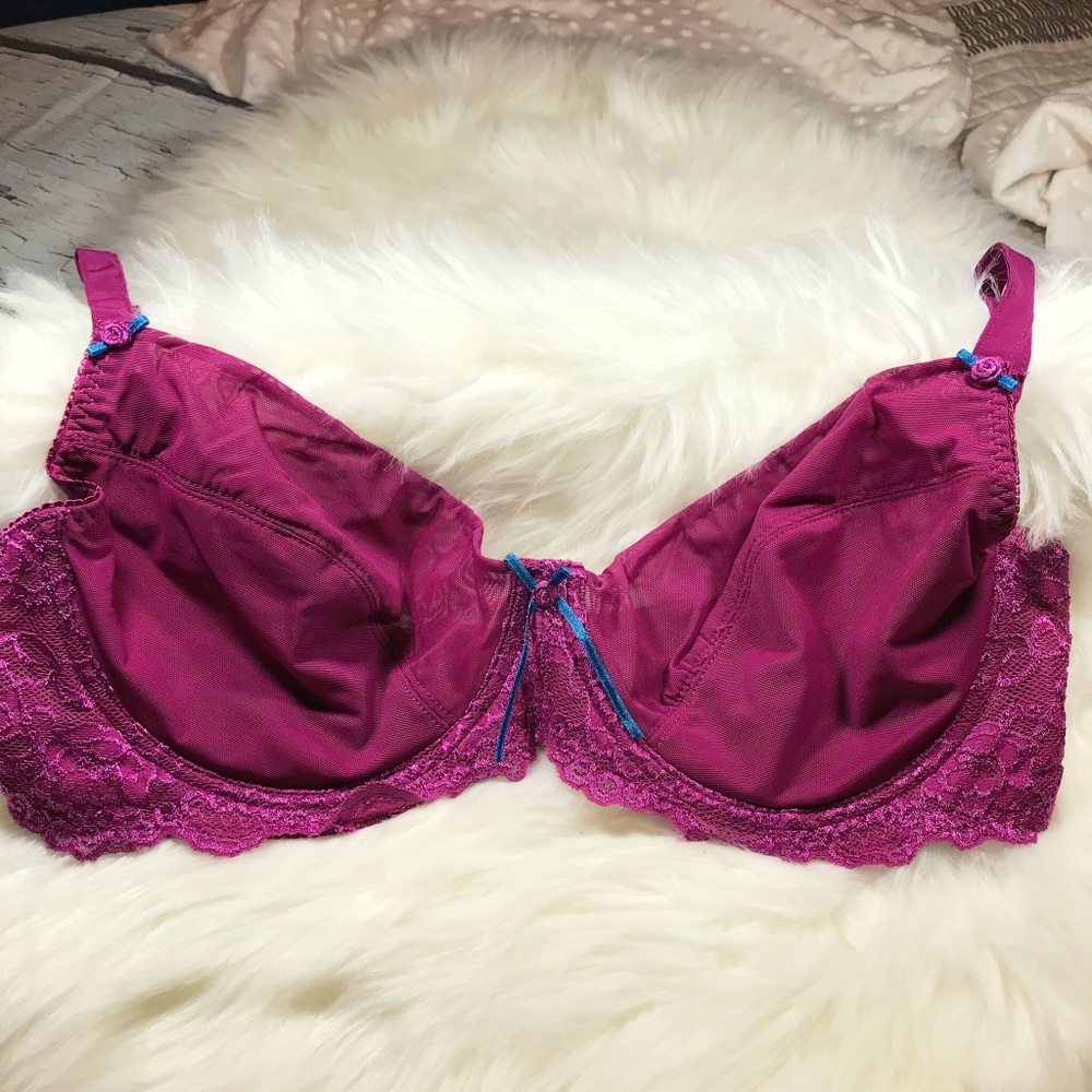 💐Body Embrace 42DD Rose and Lace Detail Pretty💐