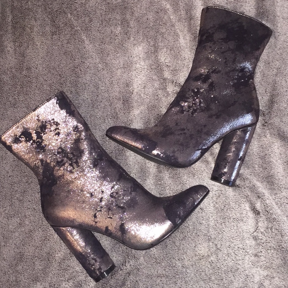 ♥️Glitter Galaxy Metallic Boots♥️