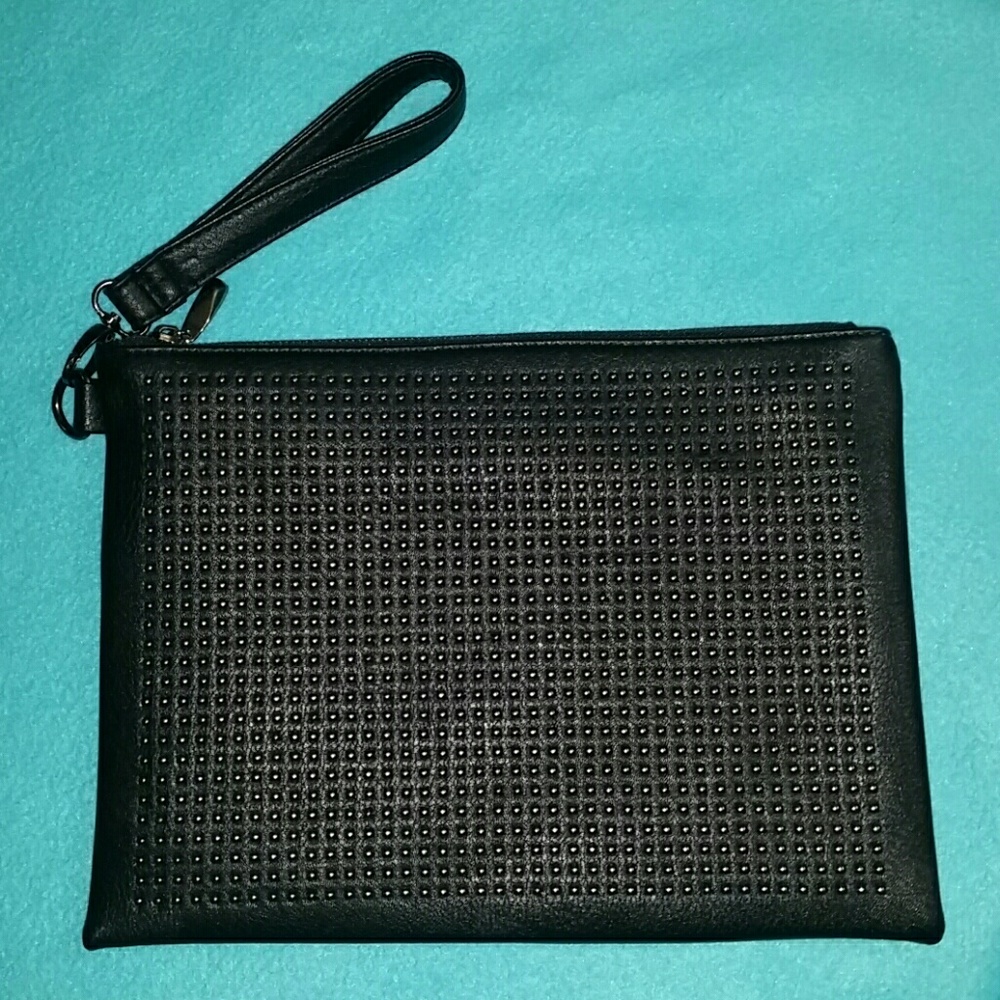 Pindot Studded Clutch NEW