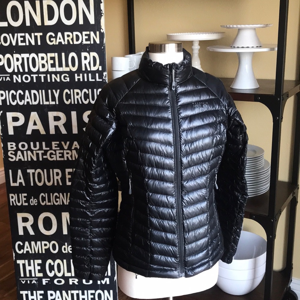 Mountain Hardware Black Ghost Whisperer Coat Sm