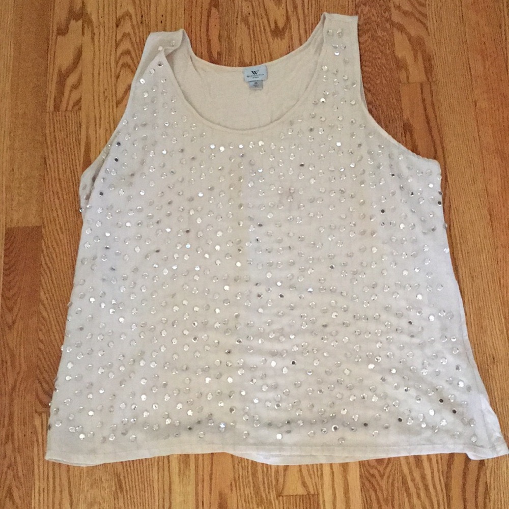 Sparkle tank top