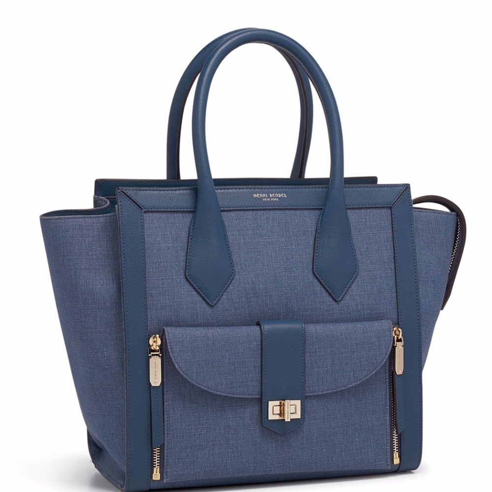 Best offer. Denim rivington satchel - Picture 5 of 5