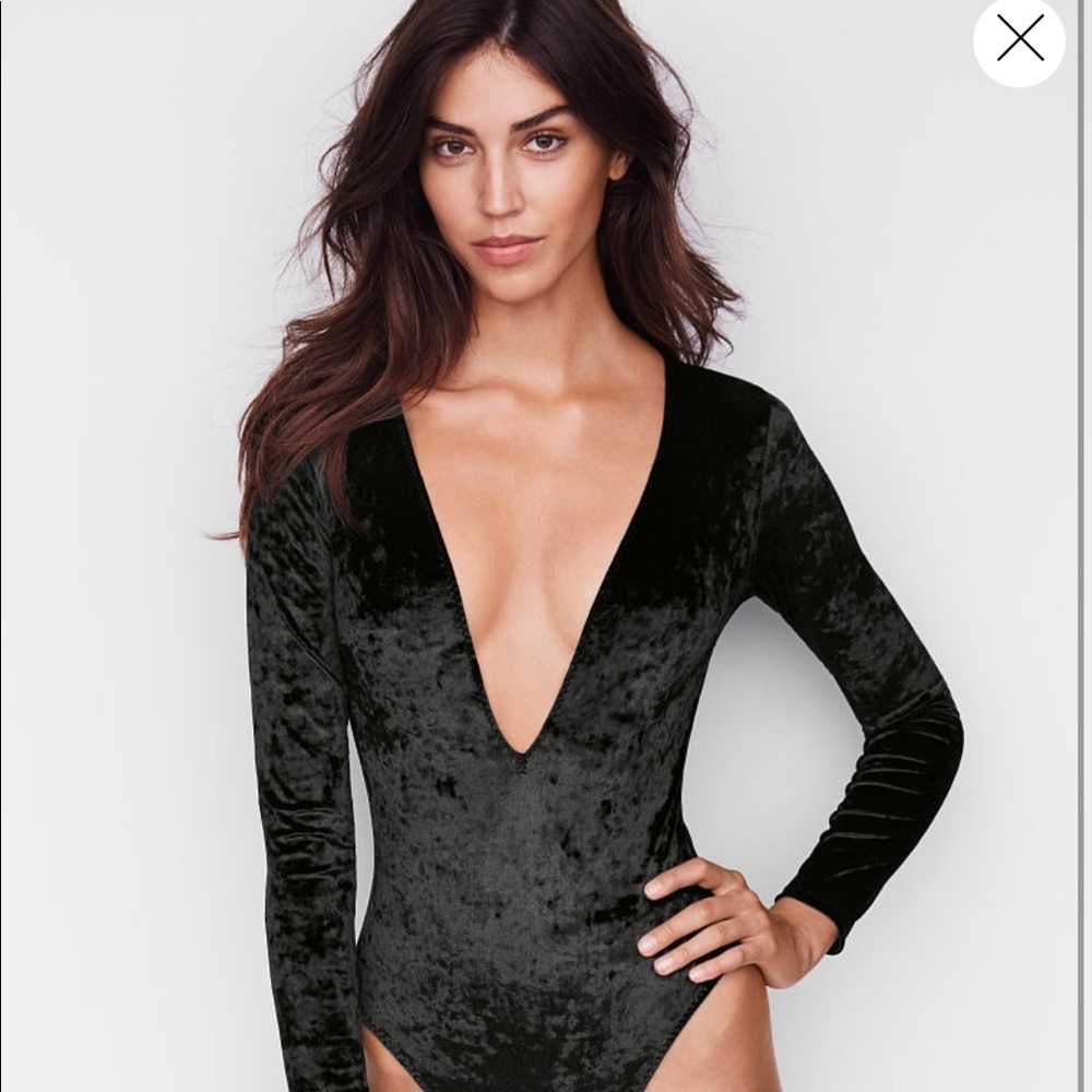 Victoria’s Secret Velvet Bodysuit