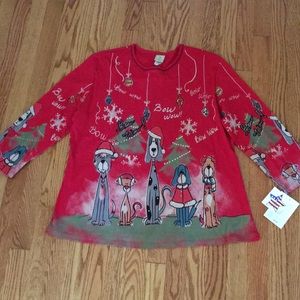 Jess and Jane holiday top