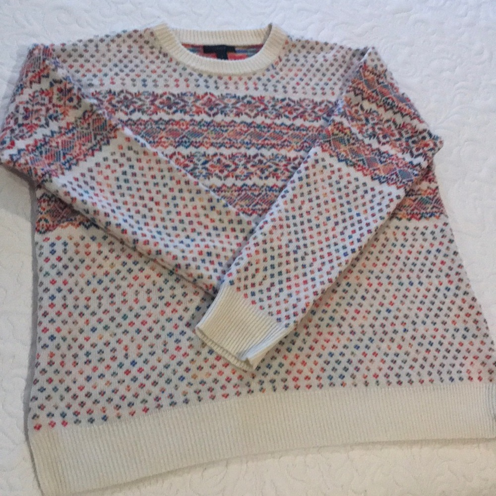 J Crew 100% wool sweater