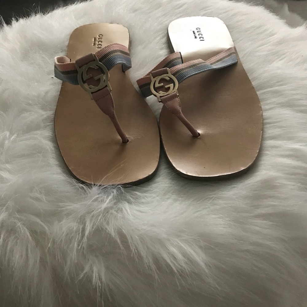 Gucci Nylon flip flop