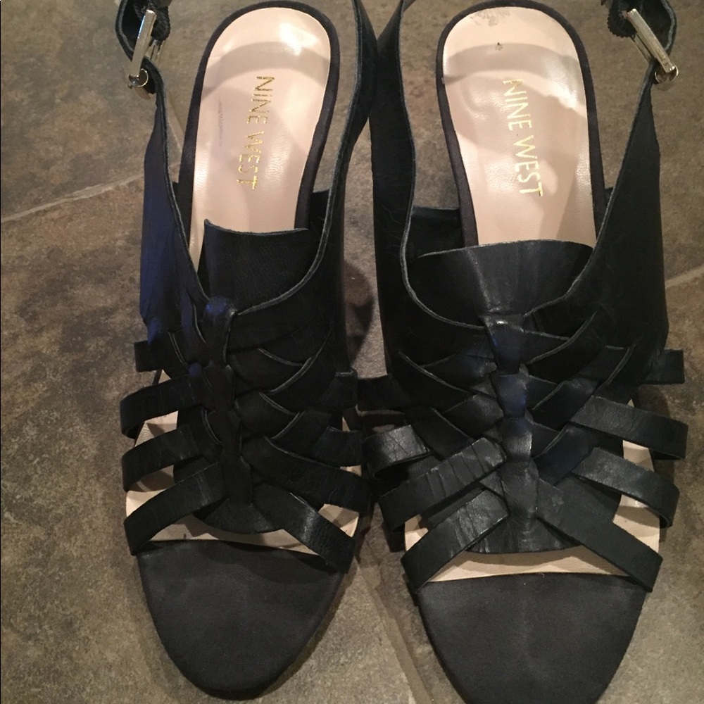Nine West sling back sandals