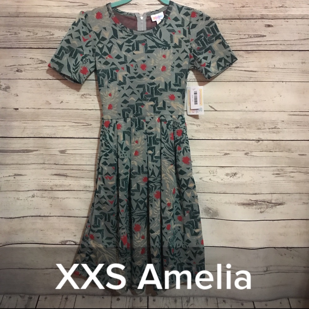 XXS LuLaRoe Amelia NWT