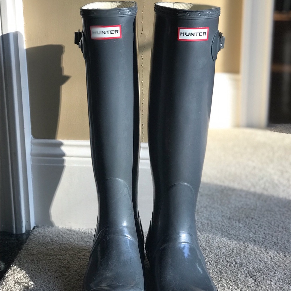 Hunter Original Tall Glossy Rainboots