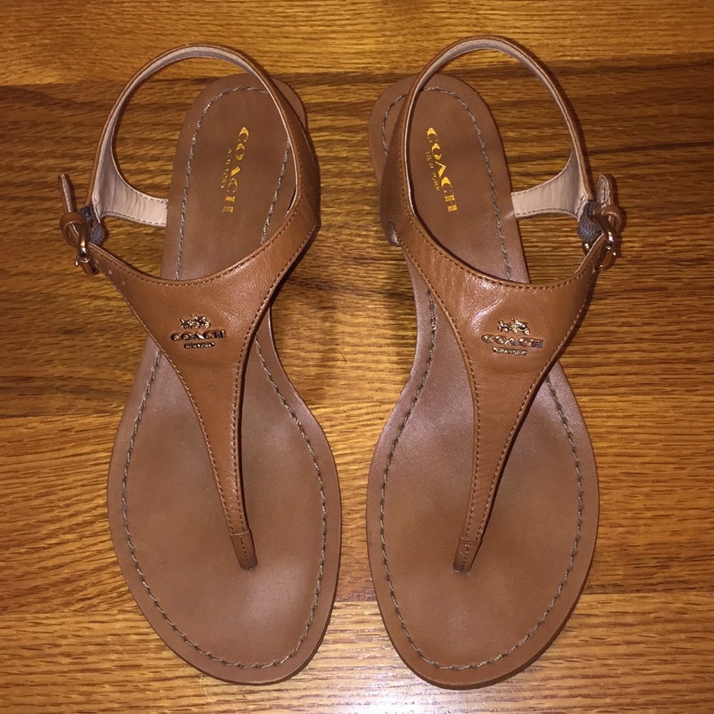 Coach sandals size 8.5