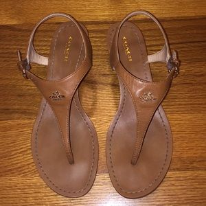 Coach sandals size 8.5