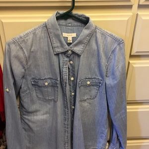 J. Crew chambray shirt