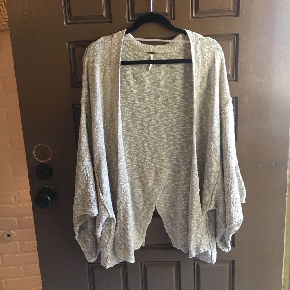Free People Kimono Sweater Cardigan Knit Sz XS/S