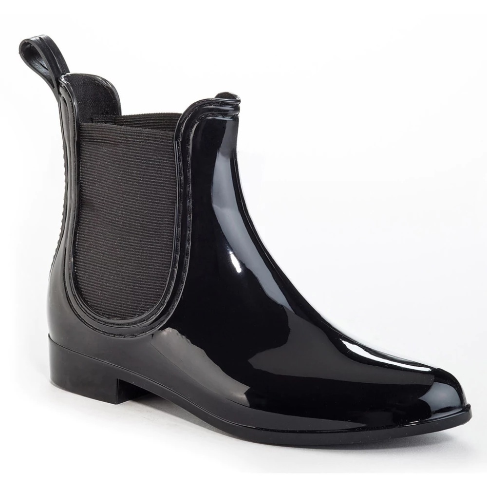 Henry Ferrera Short Black Rain Boots
