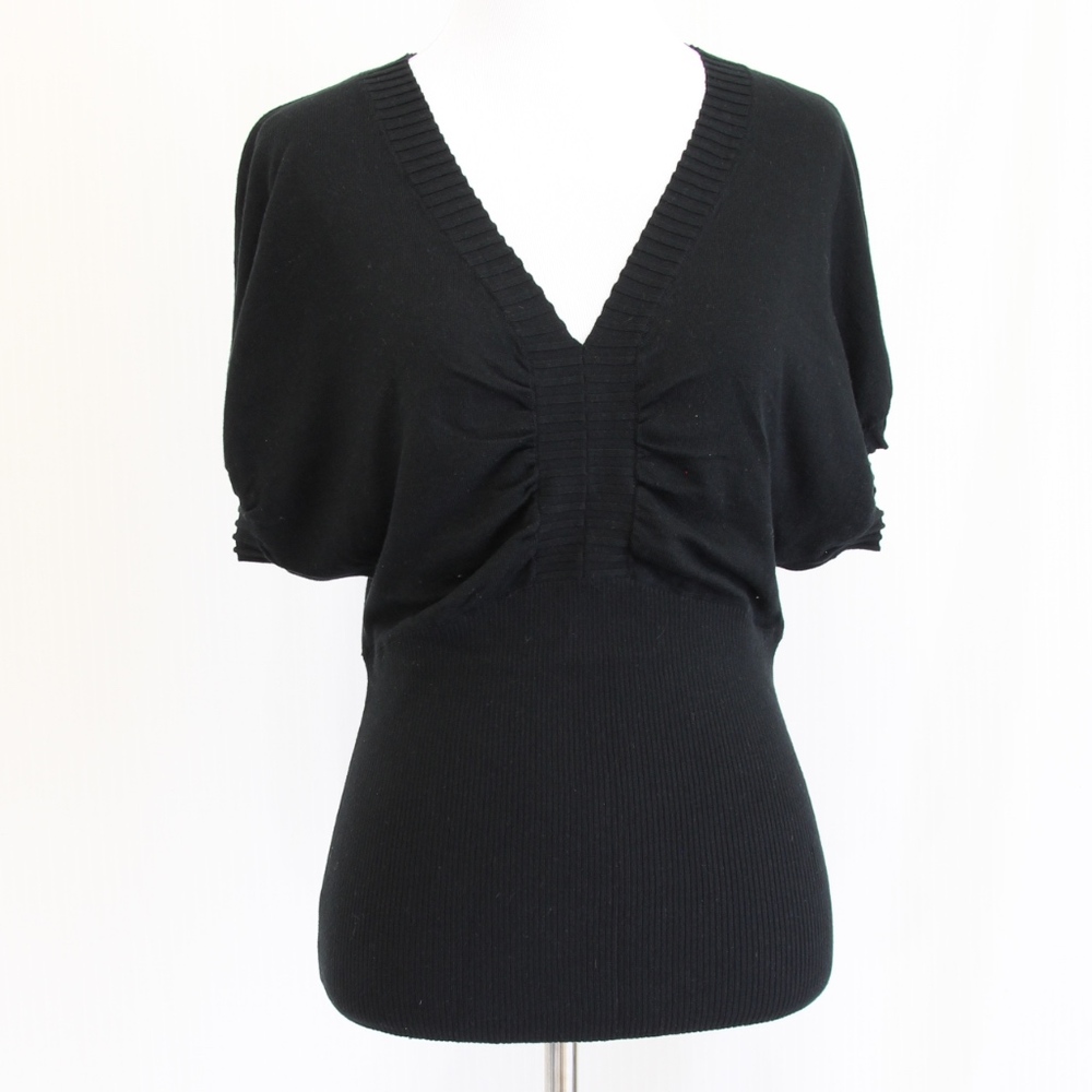 Silk/Cotton Blend Sweater EUC