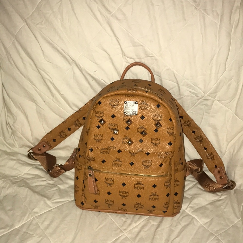 Mcm backpack orange