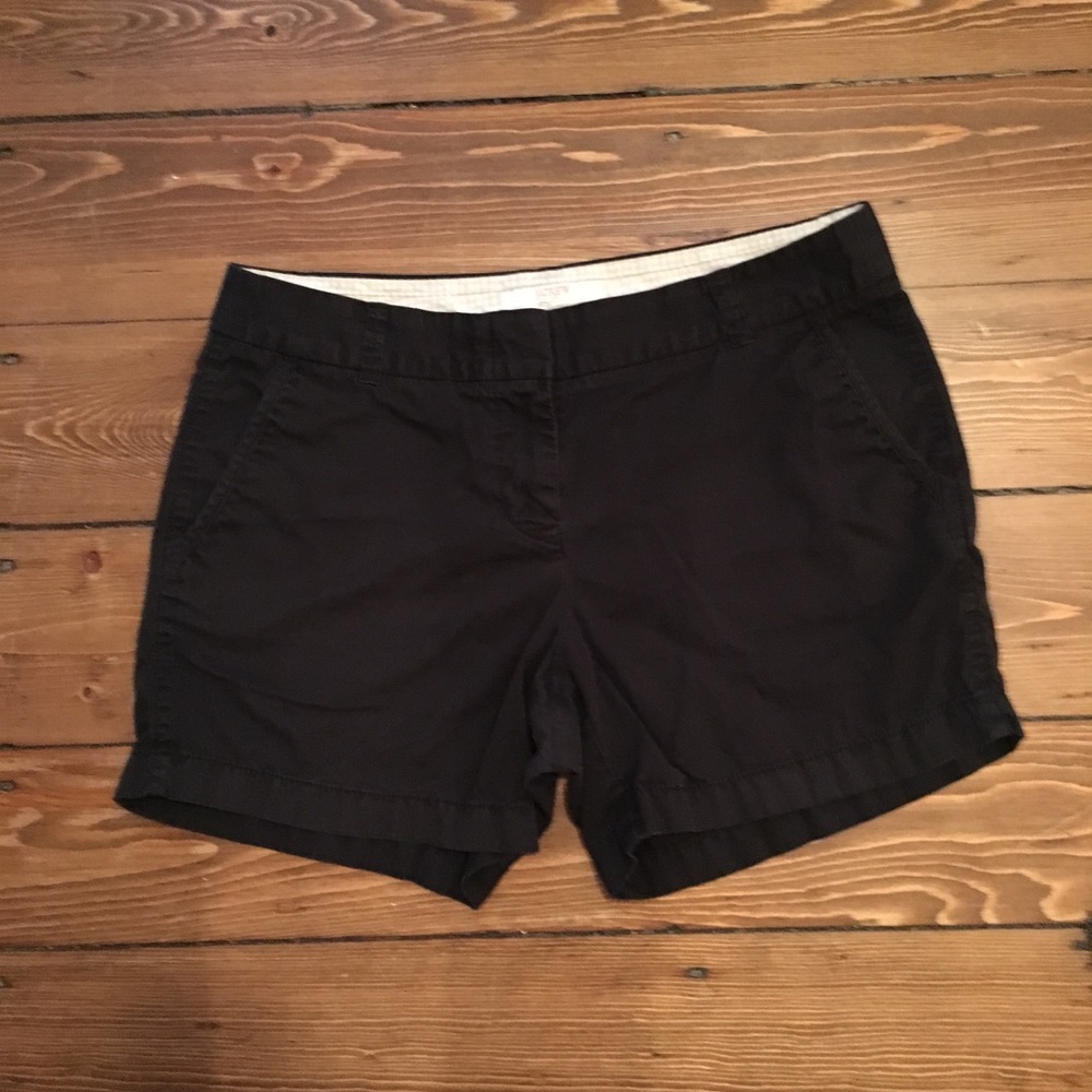 J. Crew 5” Chino Shorts - Black
