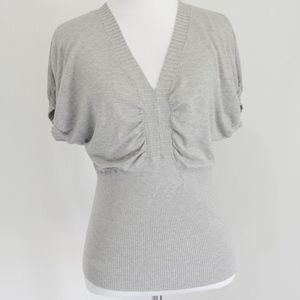 Silk/Cotton Blend Sweater EUC