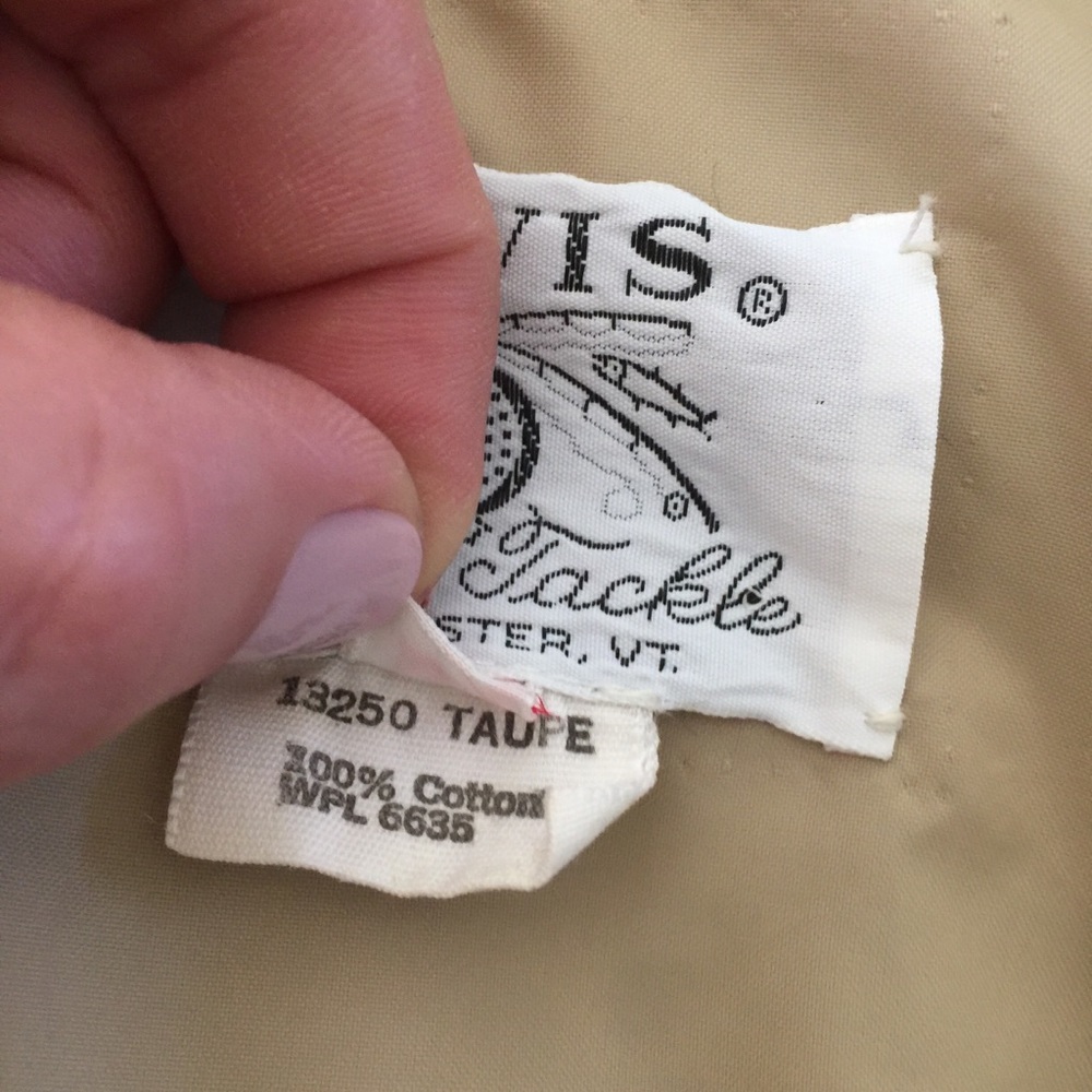 Vintage ORVIS Moleskin Fishing Tackle Jacket - Picture 4 of 5
