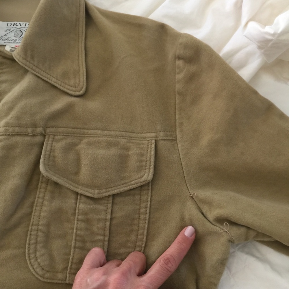 Vintage ORVIS Moleskin Fishing Tackle Jacket - Picture 5 of 5