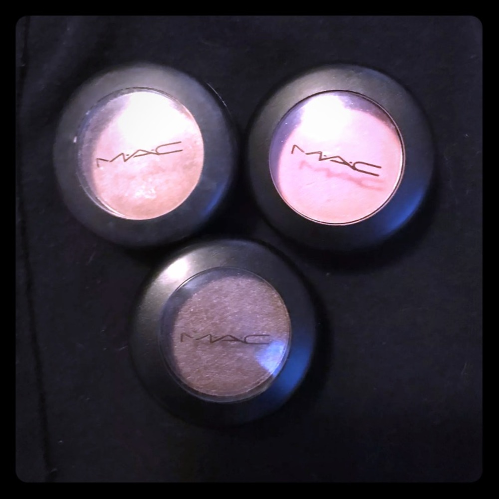 Three Mac Eyeshadows