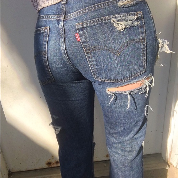 Distressed Levi’s - Picture 3 of 5