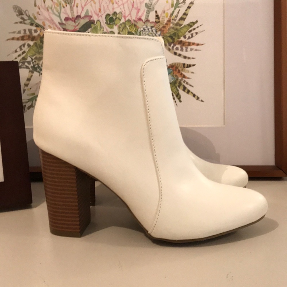 MIA White Booties