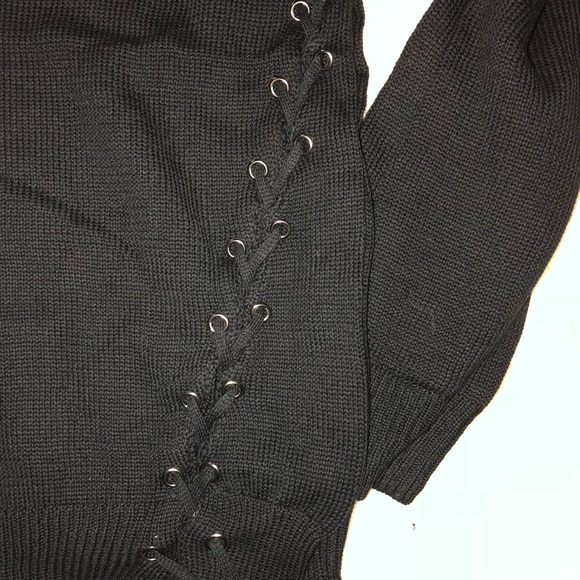 Side lace up sweater - Picture 4 of 5