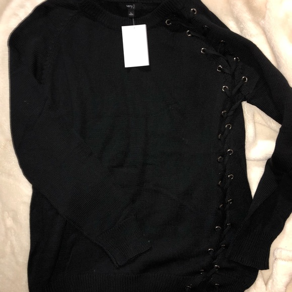 Side lace up sweater - Picture 5 of 5