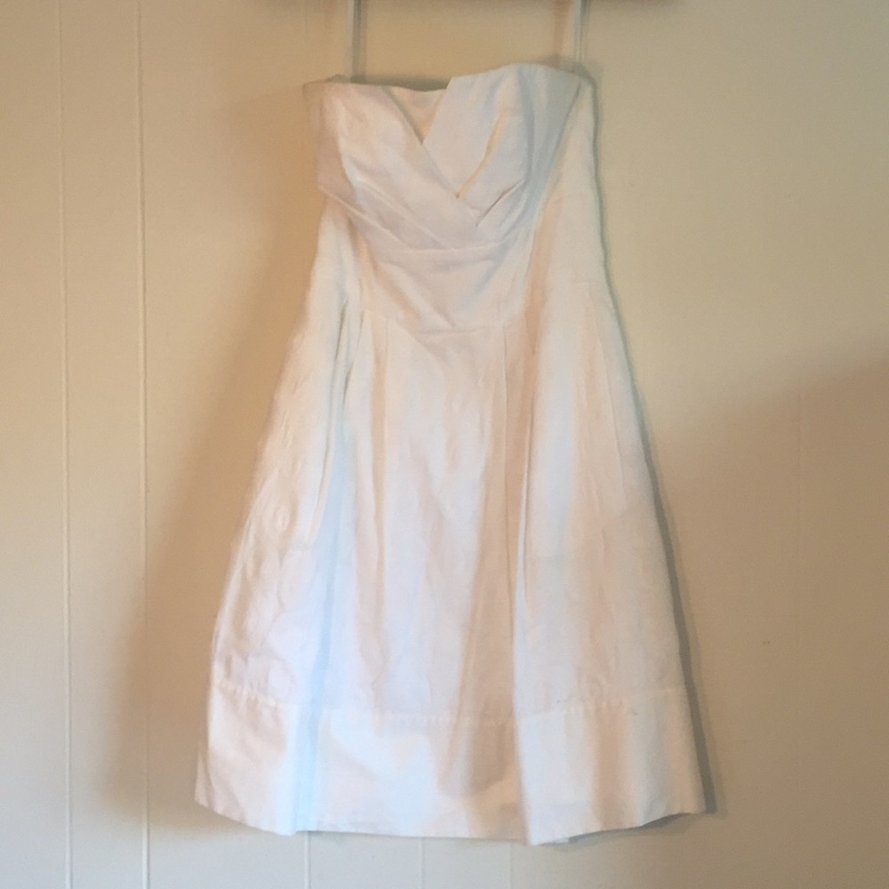 Black House White Market Strapless white dress