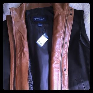 Men’s leather vest