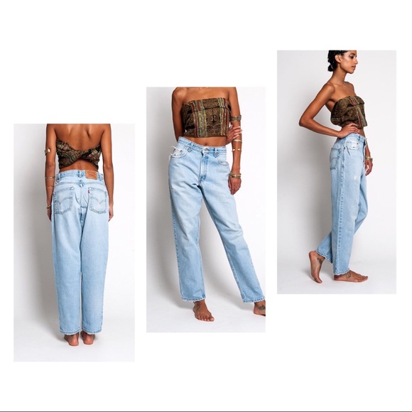 Vintage levis 560 loose fit tapered leg mom jeans - Picture 2 of 8