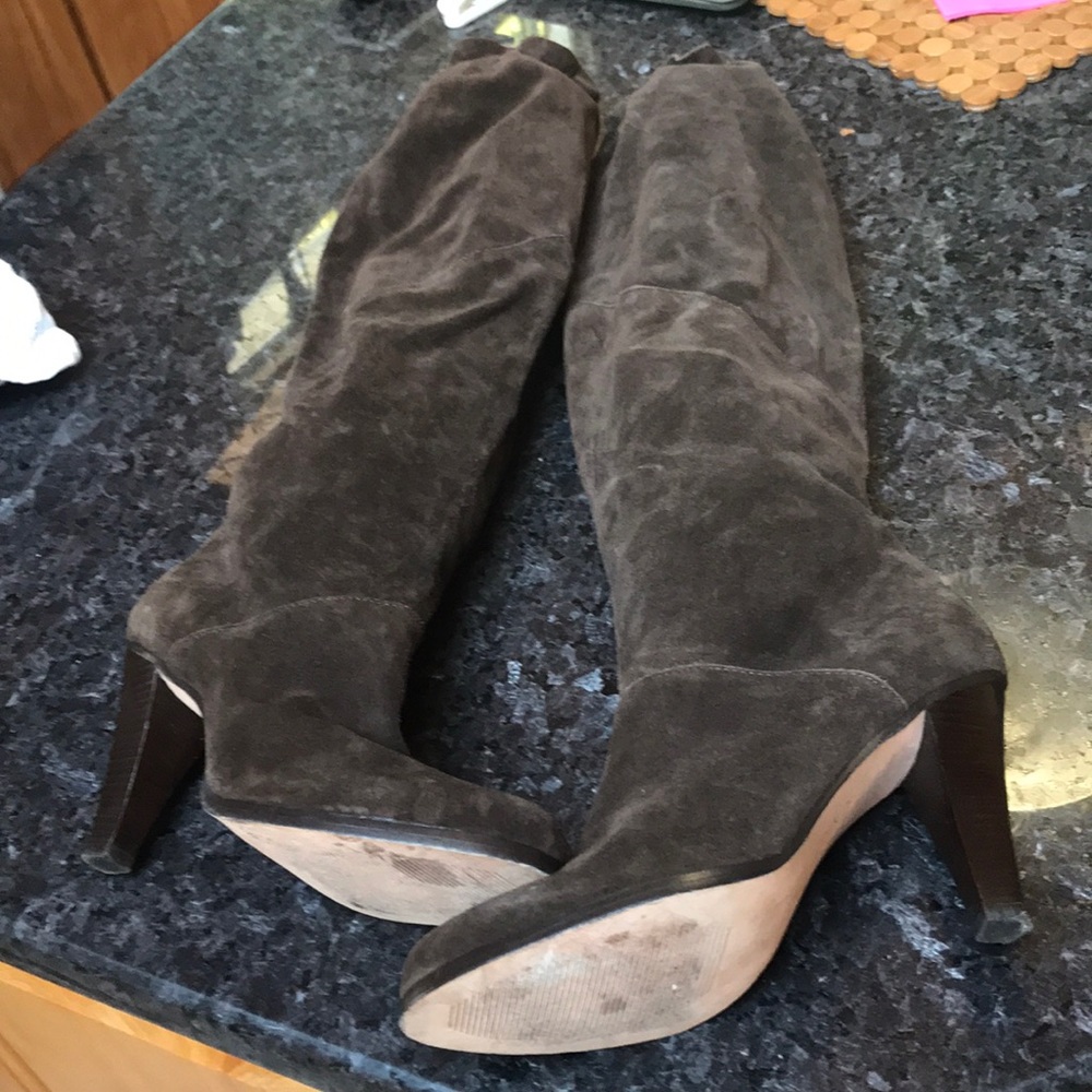 Michael Kors brown suede