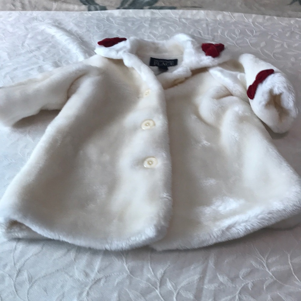 THE CHILDREN’S PLACE Faux Fur Jacket. 12 Mo. XC