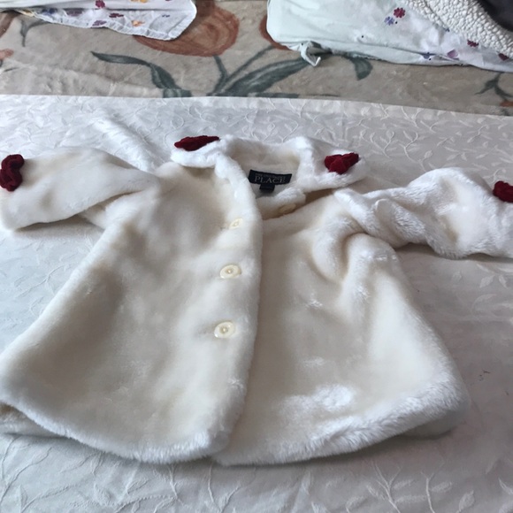 THE CHILDREN’S PLACE Faux Fur Jacket. 12 Mo. XC - Picture 2 of 5