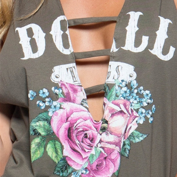 'WITH LOVE"GRAPHIC TANK TOP - Picture 4 of 4