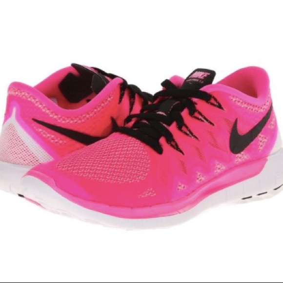 Nike Shoes - Nike Free Run 5.0 Pink Running Trainer Sneakers
