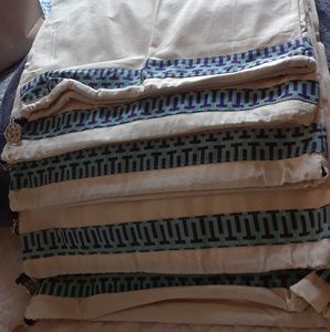 Set of 5 tory burch dust bags