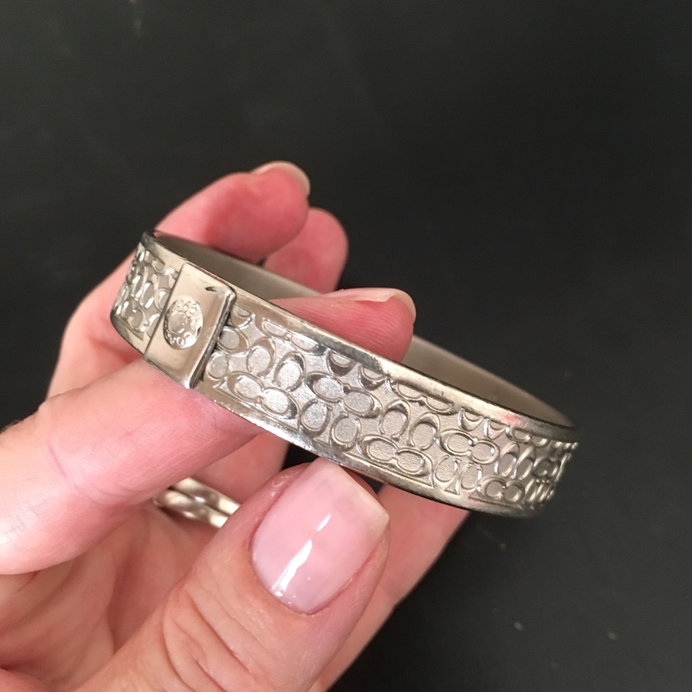 Coach sterling silver bracelet