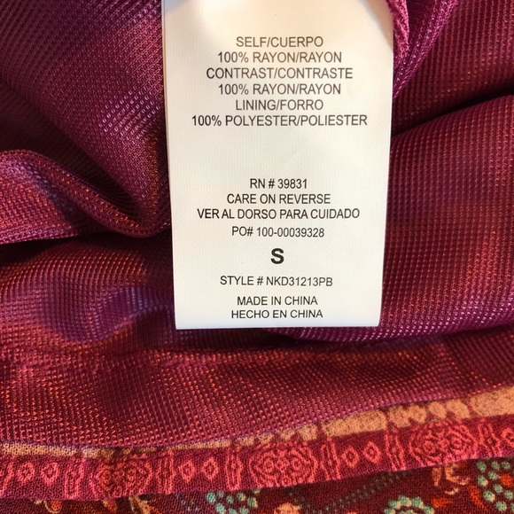 LAST ONE: SIZE SMALL FLORAL PRINT DRESS - Picture 5 of 7