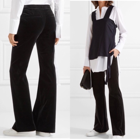 theory velvet pants