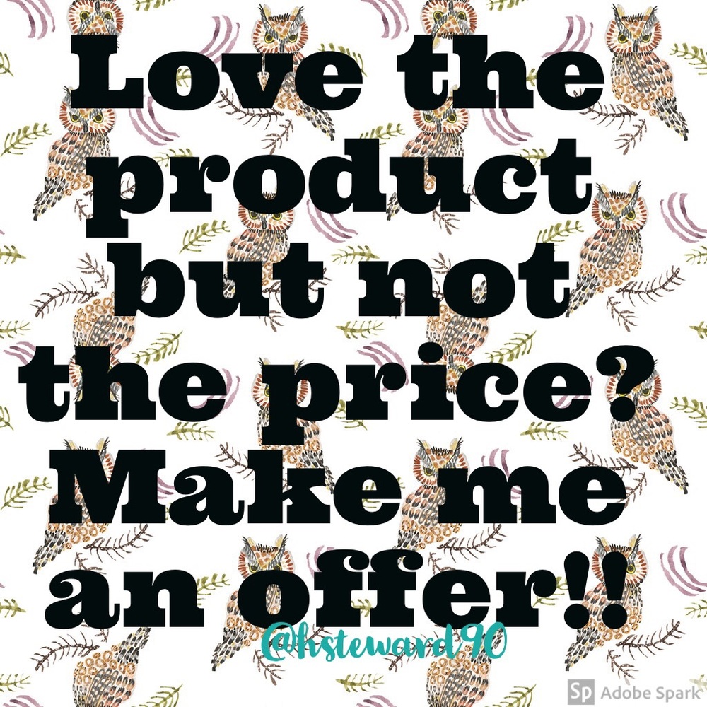 Make me an offer!