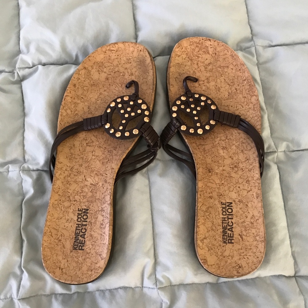 Peace Sign Kenneth Cole Reaction Sandals