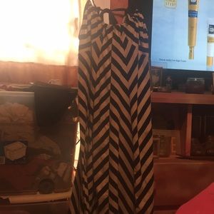 Black and white sundress