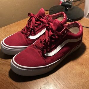 Red classic Vans