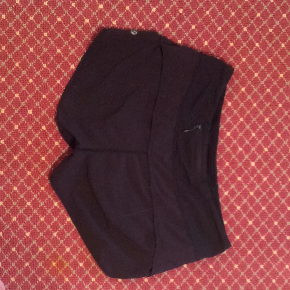 Black lululemon shorts
